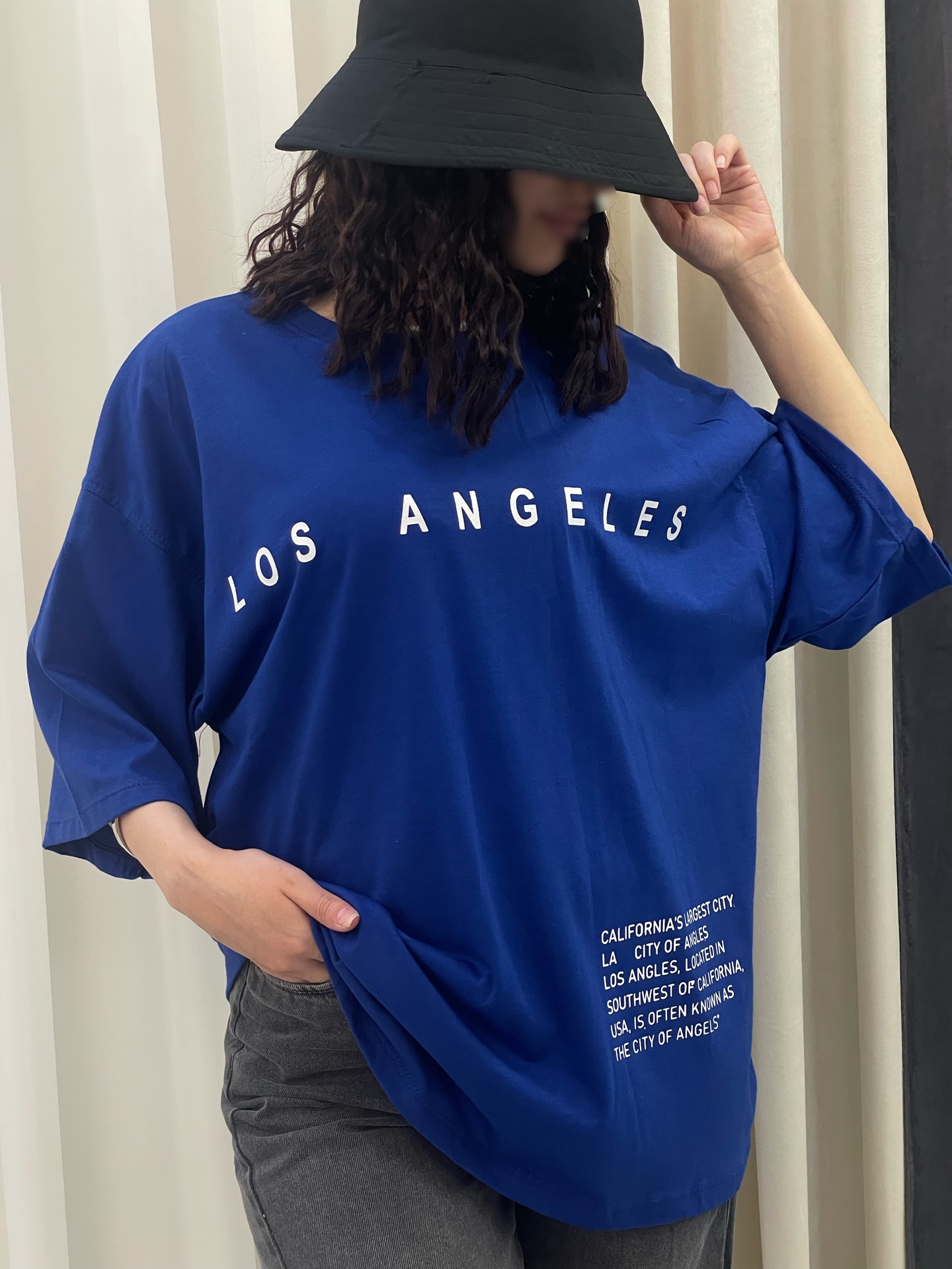 تیشرت باکسی طرح Los angeles